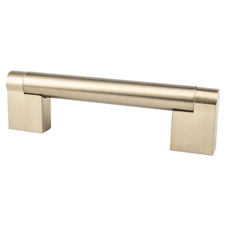 Berenson 96 mm Contemporary Advantage Three CC Champagne Bar Pull 9121-10CZ-P